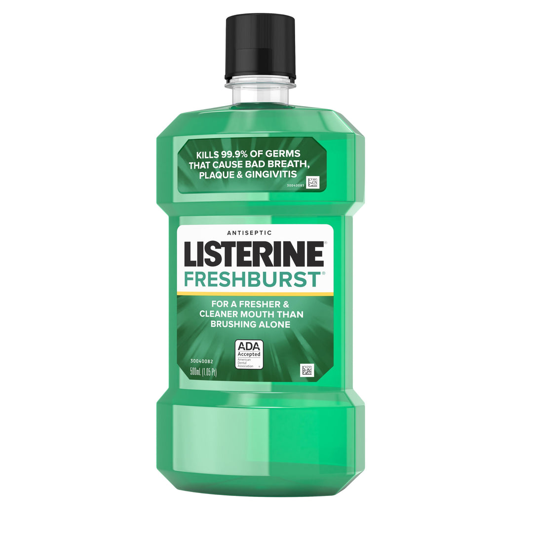 Listerine Antiseptic Freshburst Mouthwash-500 Milileter-6/Case