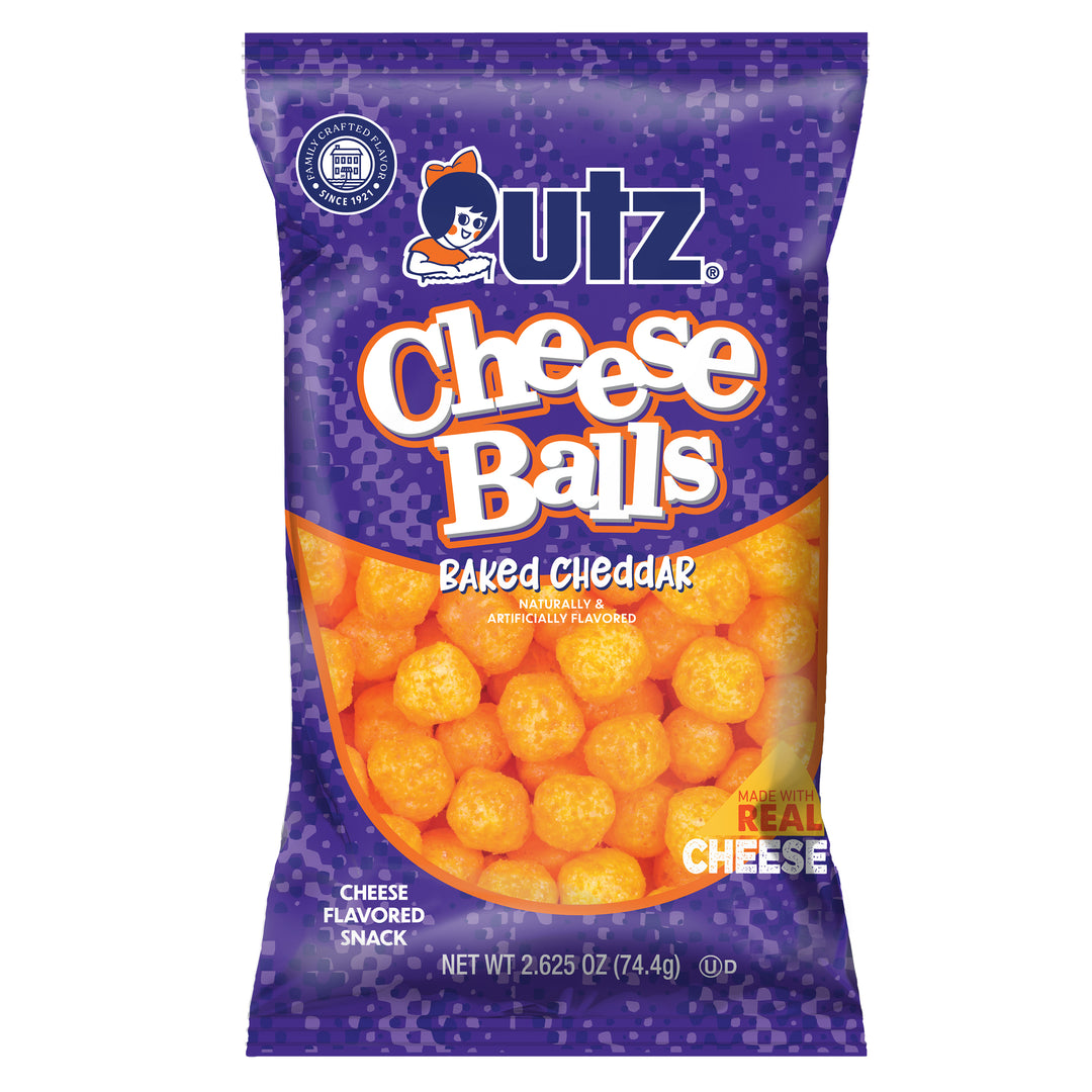 Utz Cheese Balls-2.63 oz.-5/Case