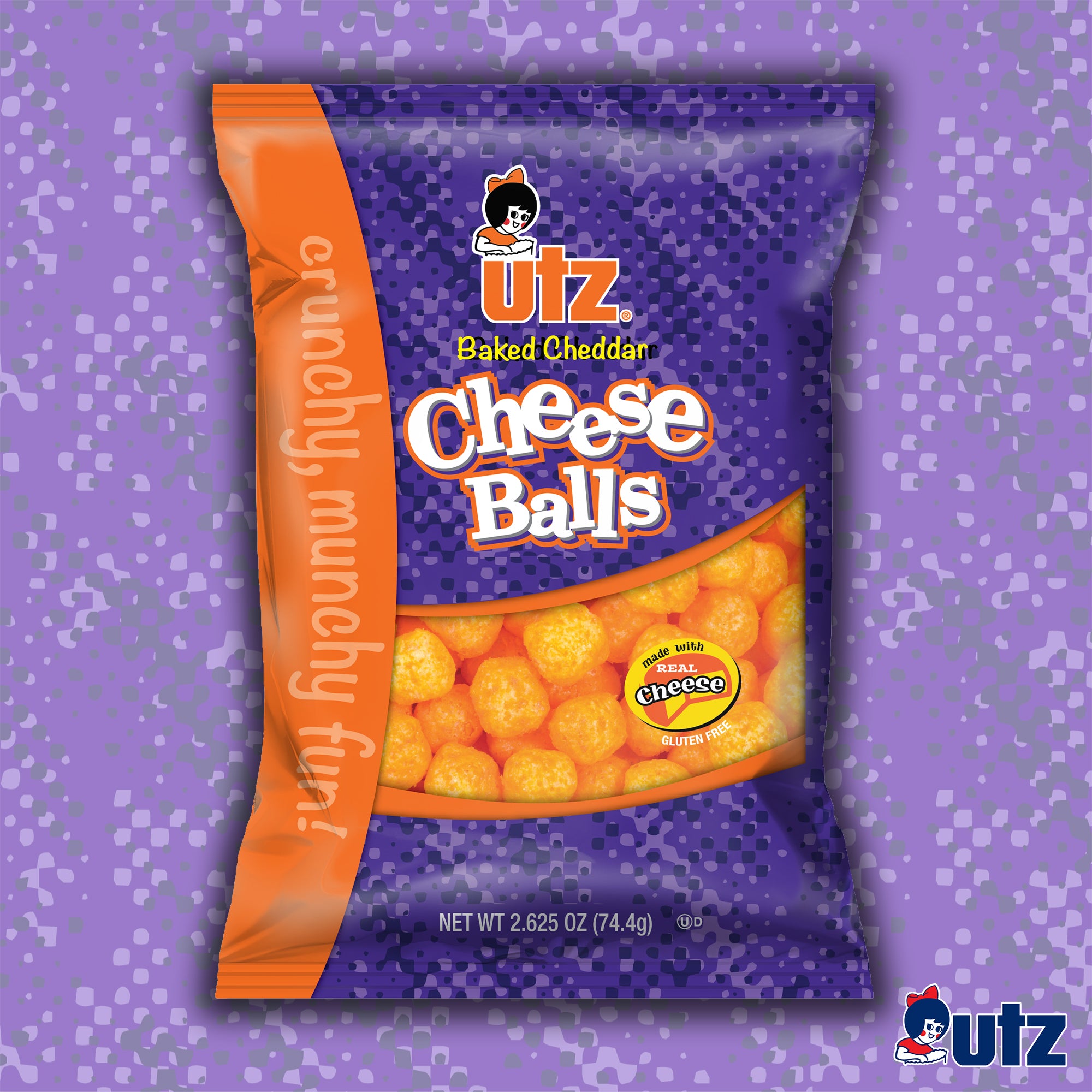 Utz Cheese Balls-2.63 oz.-5/Case MPN# 2365 – Round Eye Supply