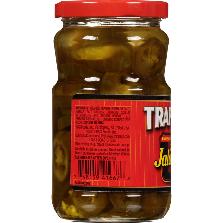 Trappey Trappey Peppers Sliced Jalapenos-12 fl oz.s-12/Case