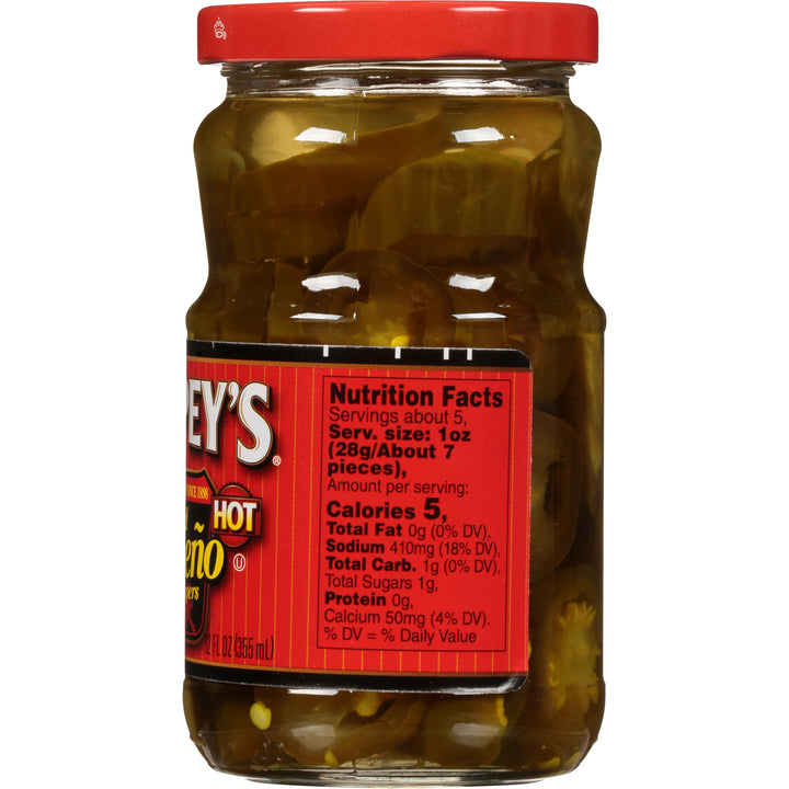 Trappey Trappey Peppers Sliced Jalapenos-12 fl oz.s-12/Case