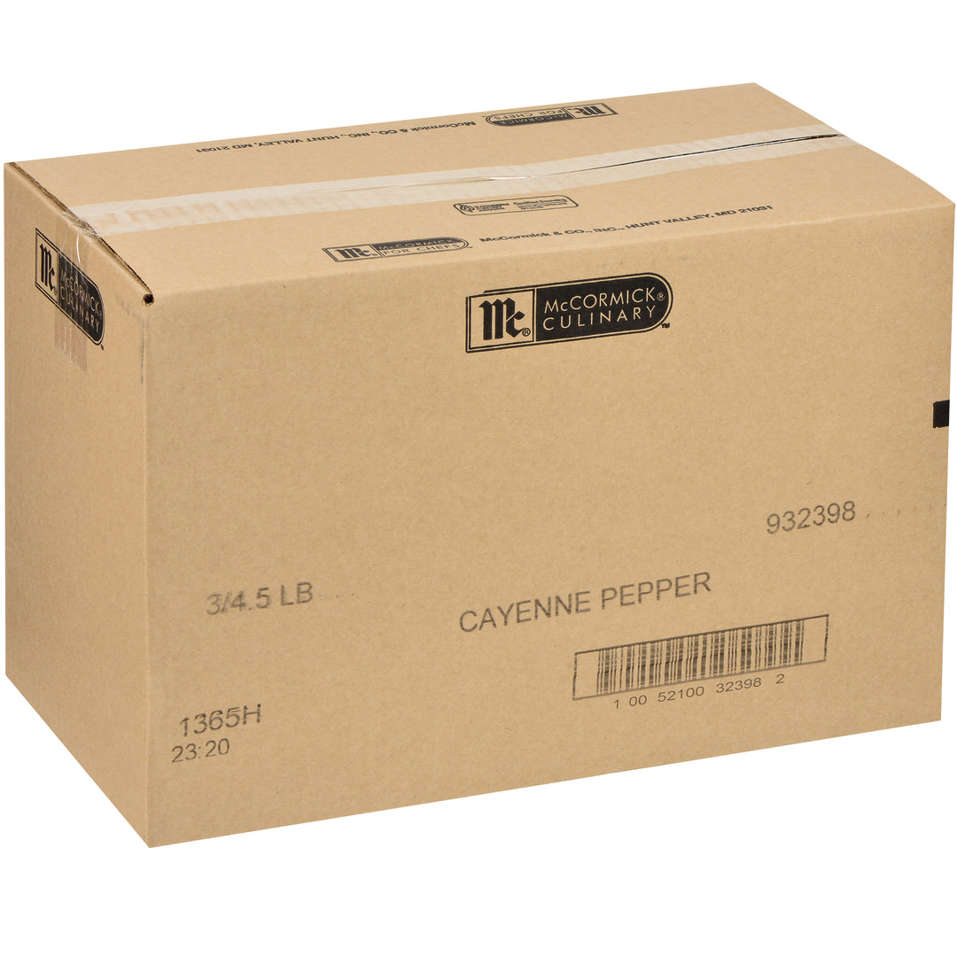 Mccormick Ground Culinary Cayenne Pepper-4.5 lb.-3/Case