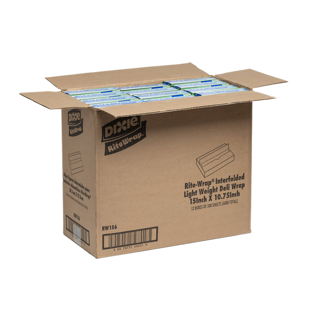 Rite Rap Deli Paper Interfolded 15X10.75-500 Count-12/Case