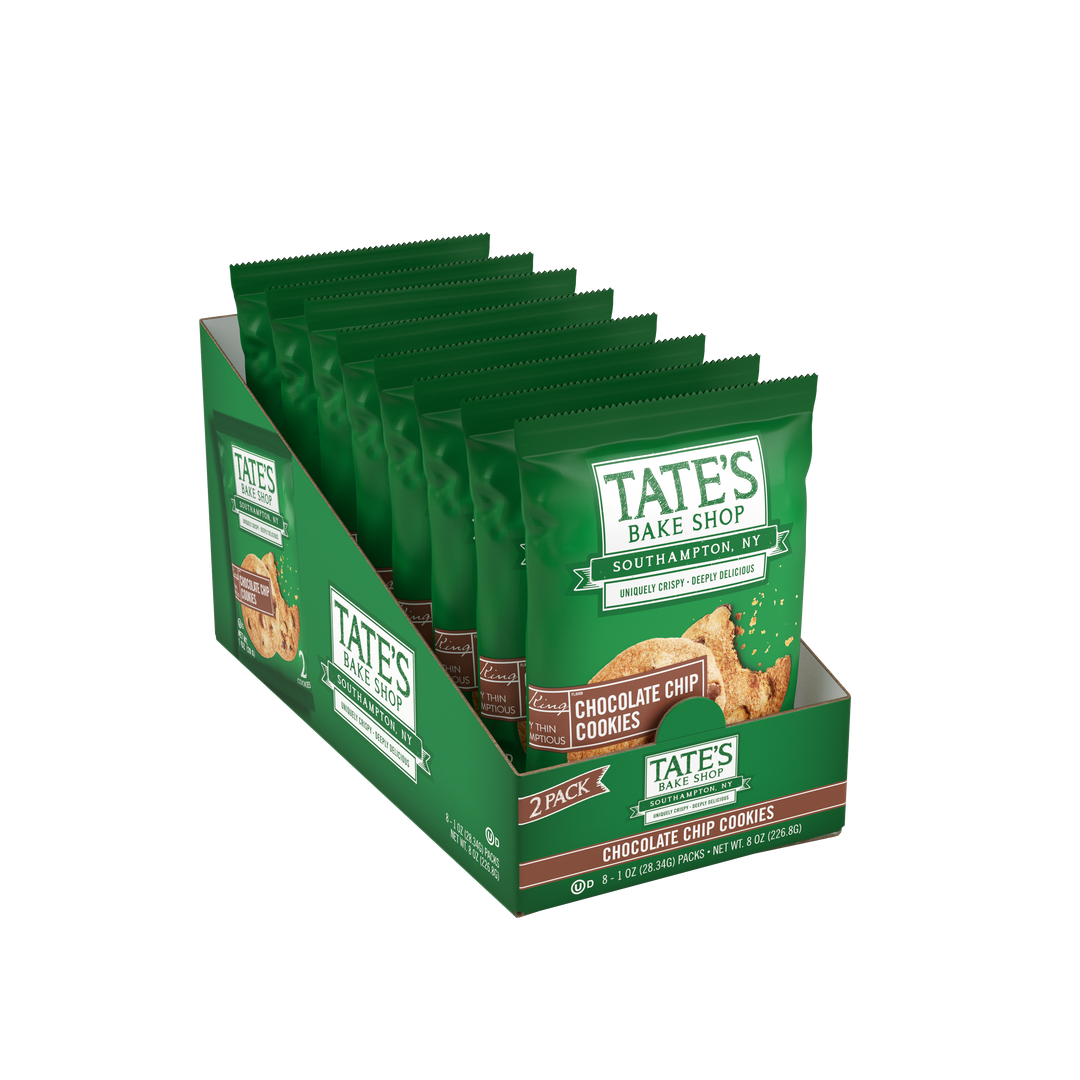 Tate's Bake Shop Chocolate Chip Single Serve-1 oz.-8/Box-4/Case