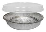 Handi-Foil 9 Inch Round Snap N Stack With Lid Combo-150 Sets/Case