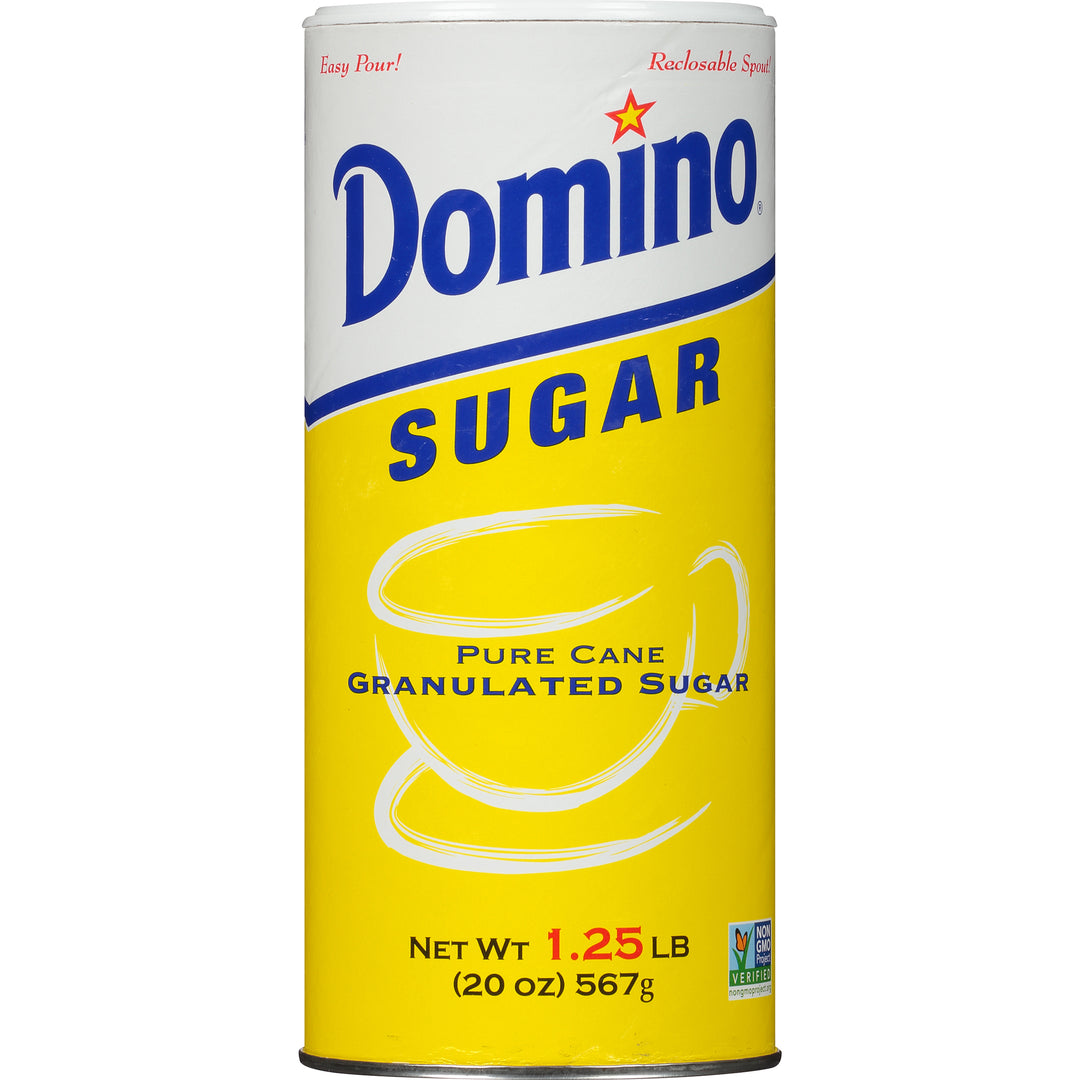 Domino Canister Sugar-1.25 lb.-24/Case