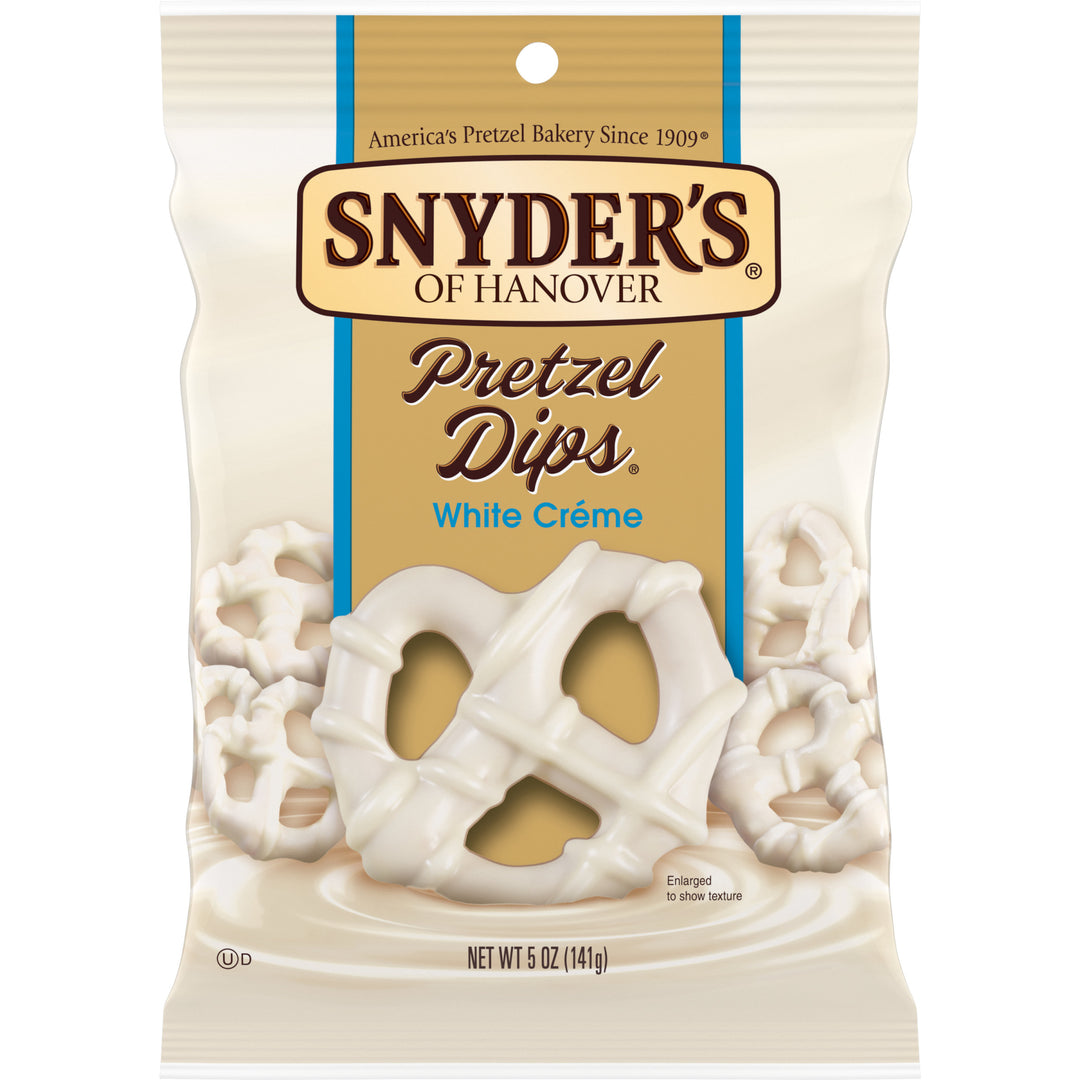 Snyder's Of Hanover White Chocolate Dipped Pretzel-5 oz.-8/Case
