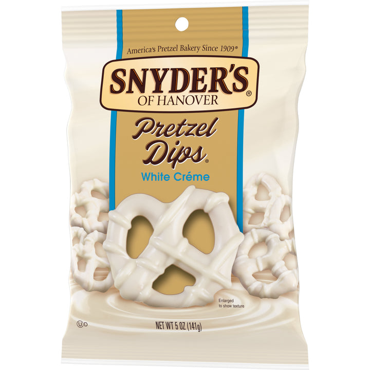 Snyder's Of Hanover White Chocolate Dipped Pretzel-5 oz.-8/Case