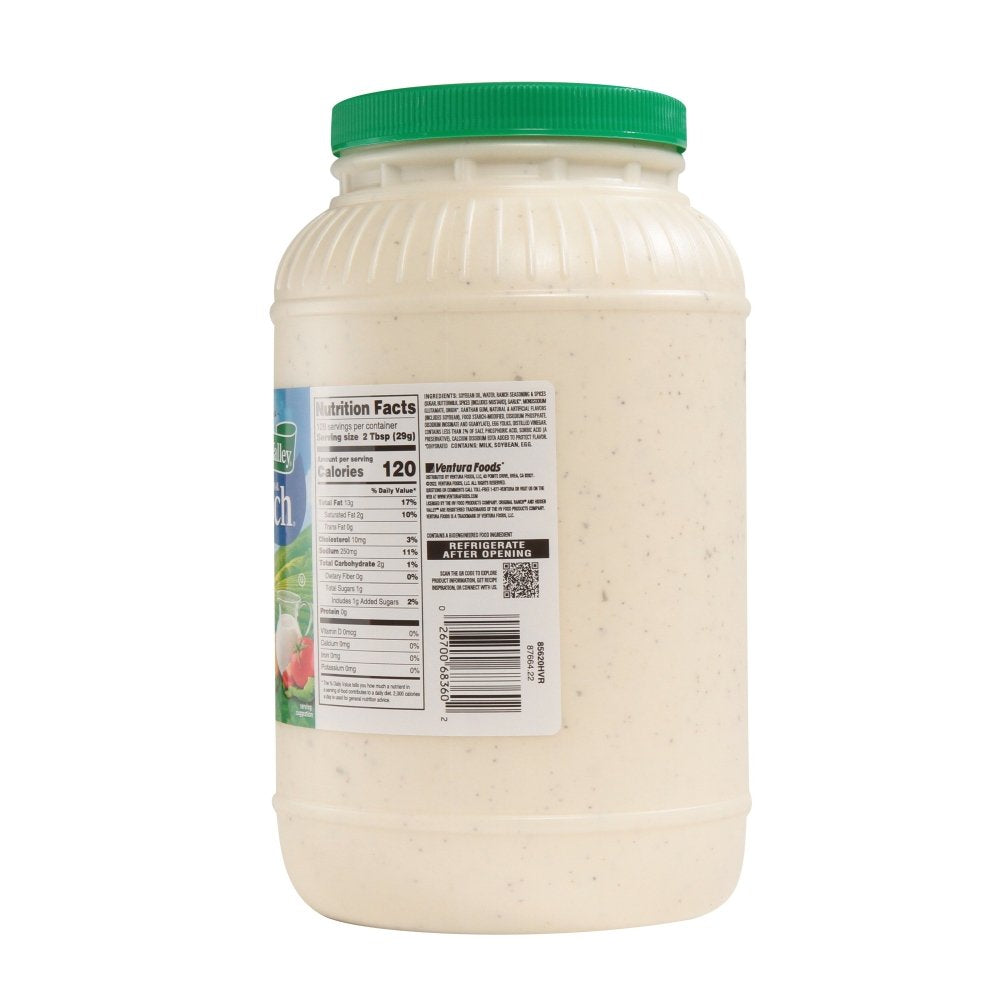 Hidden Valley Original Ranch Dressing Bulk-1 Gallon-4/Case MPN# 85620HVR – Round Eye Supply Hidden Valley Original Ranch Dressing Bulk-1 Gallon-4/Case MPN# 85620HVR – Round Eye Supply