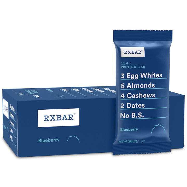 Rxbar Blueberry Protein Bar-1.83 oz.-12/Box-6/Case