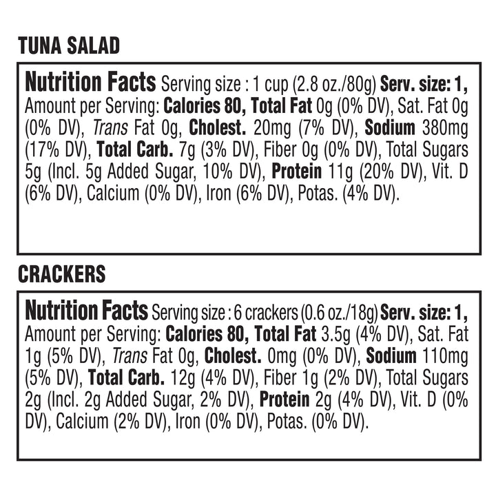 Chicken Of The Sea Low Sodium Tuna Salad Bowl-3.4 oz.-8/Case
