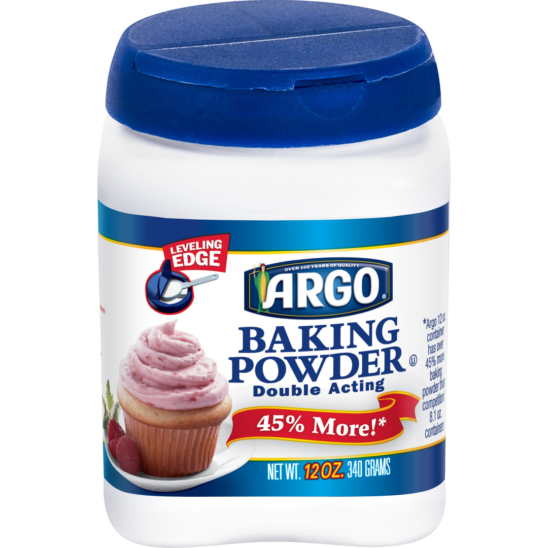 Argo Double Acting Baking Powder-12 oz.-12/Case