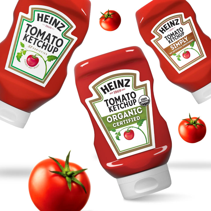 Heinz Organic Ketchup Bottle-14 oz.-6/Case