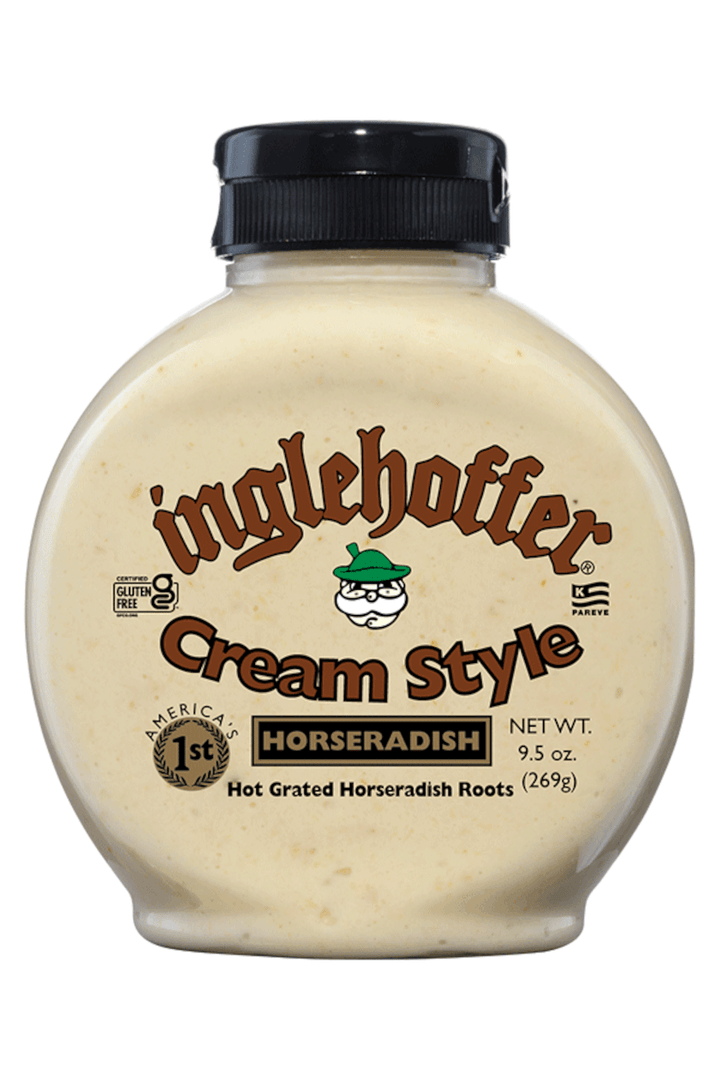 Inglehoffer Cream Style Horseradish Bottle-9.5 oz.-6/Case