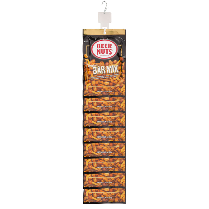 Beer Nuts Value Pack Original Bar Mix Clip Strip-48 Count-1/Case