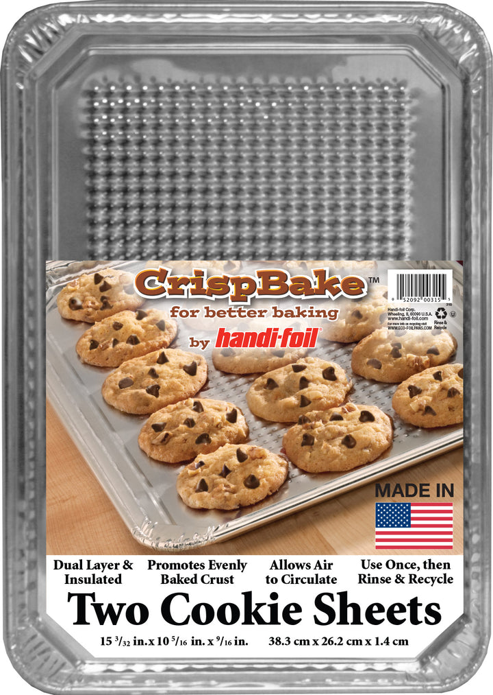 Handi-Foil Crisp Bake Cookie Sheet Insulated-2 Each-15/Case