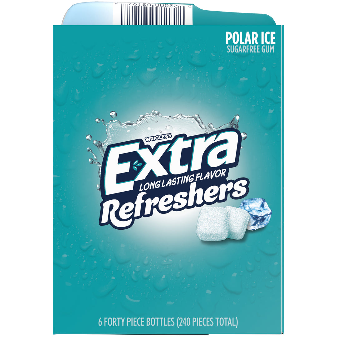 Extra Refreshers Polar Ice-40 Piece-6/Box-4/Case