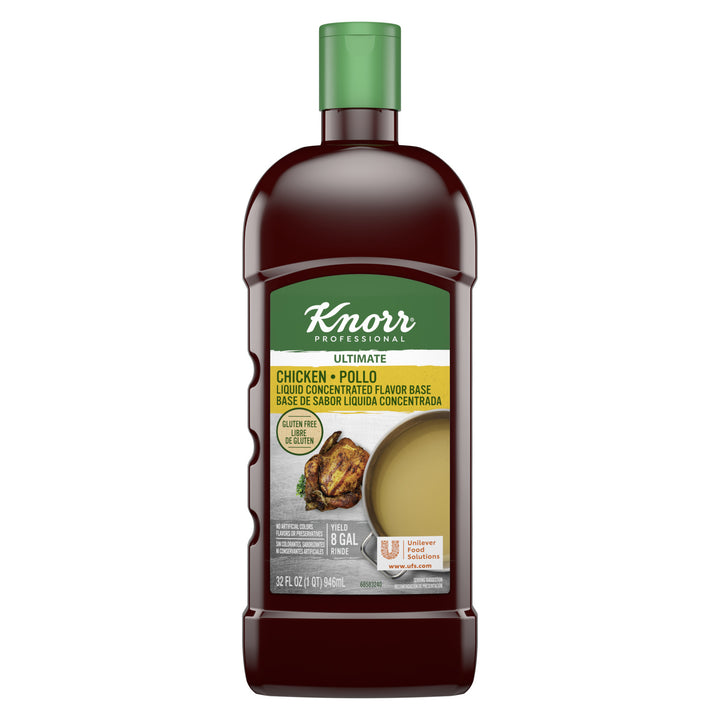 Knorr Gluten Free-Professional-Liquid-Concentrated Chicken Flavor-32 fl oz.s-4/Case