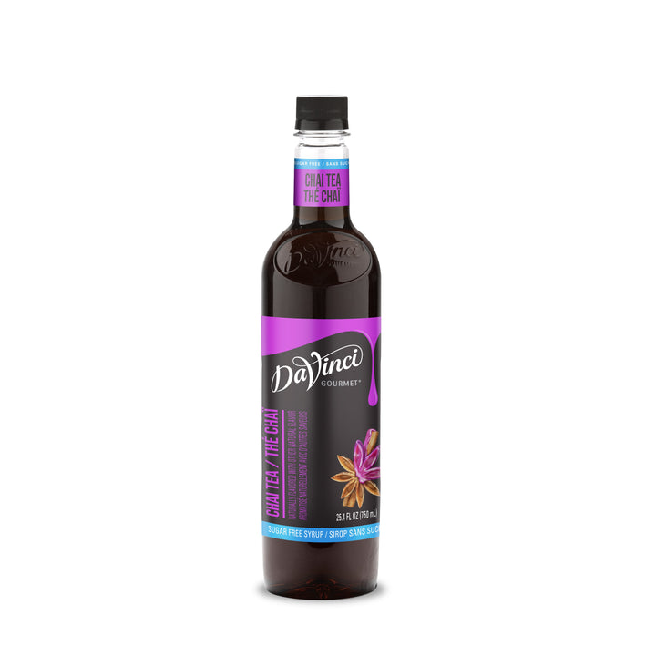 Davinci Gourmet Sugar Free Chai Tea Syrup-750 Milliliter-4/Case