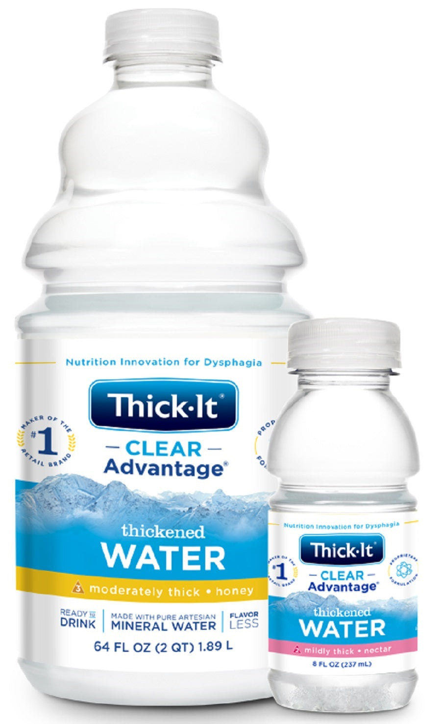 Thick It Clear Advantage Aqua Care H20 Nectar Water-8 fl oz.-24/Case