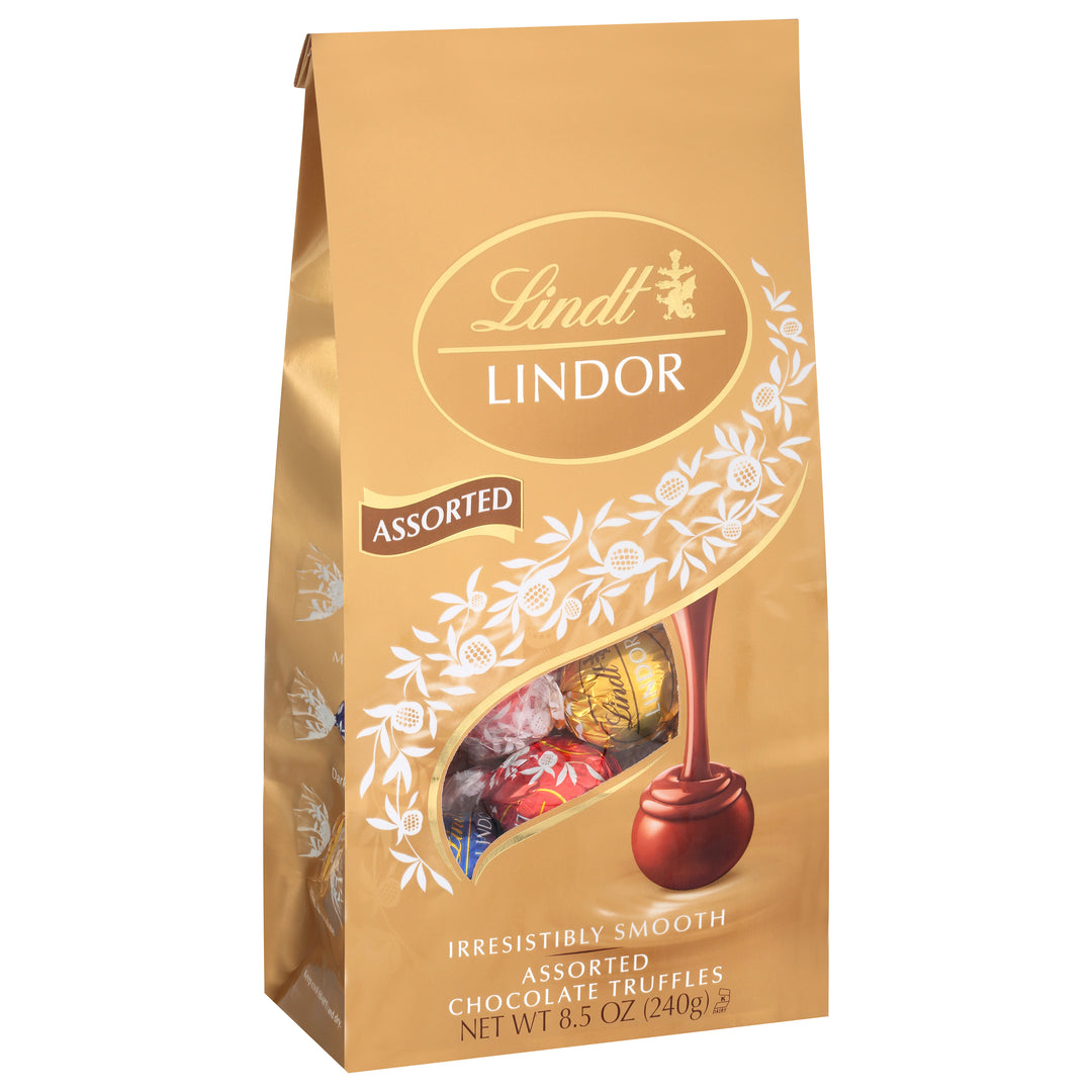 Lindt & Sprungli Lindor Assorted Bag-8.5 oz.-6/Case
