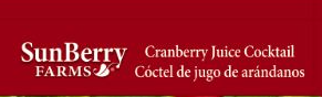Sunberry Farms Cranberry Cocktail Juice-33.8 fl oz.s-12/Case