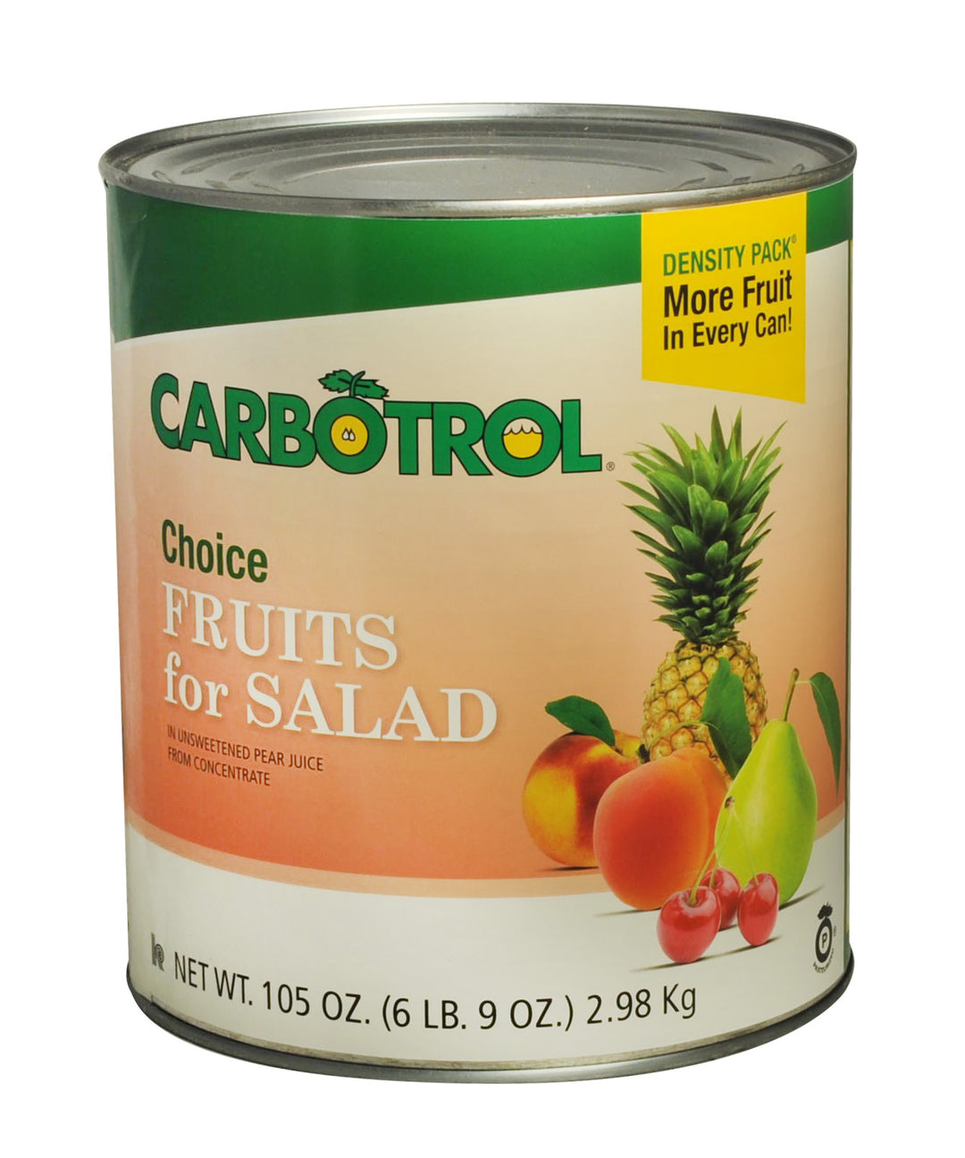 Carbotrol Fruit Salad-105 oz.-1/Box-6/Case