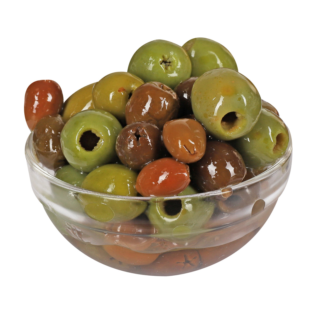 Savor Imports Canned & Pitted Mediterranean Olive Mix-2.3 Kilogram-2/Case
