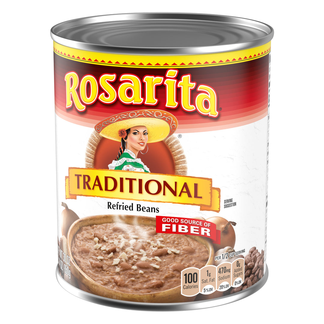 Rosarita Bean Refried Traditional-30 oz.-12/Case