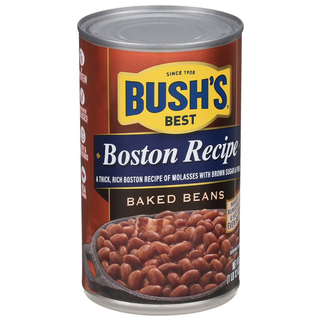 Bush's Best Boston Recipe Baked Beans-28 oz.-12/Case