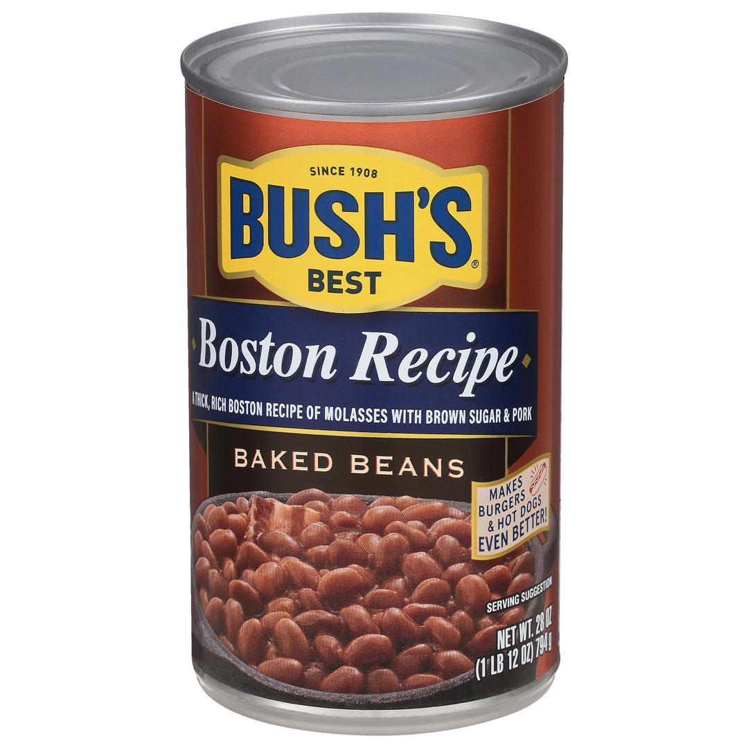 Bush's Best Boston Recipe Baked Beans-28 oz.-12/Case
