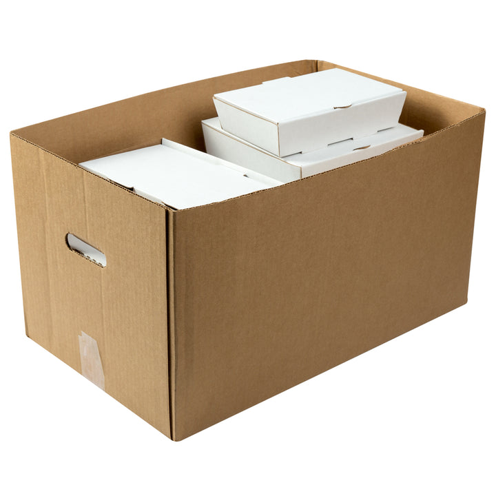 Royal Corrugated Carry Out Box With Handle-25 Each-1/Case