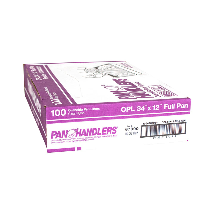 Panhandlers 34 Inch X 12 Inch Full Size 400 Degree Ovenable Pan Liner-100 Each-100/Box-1/Case