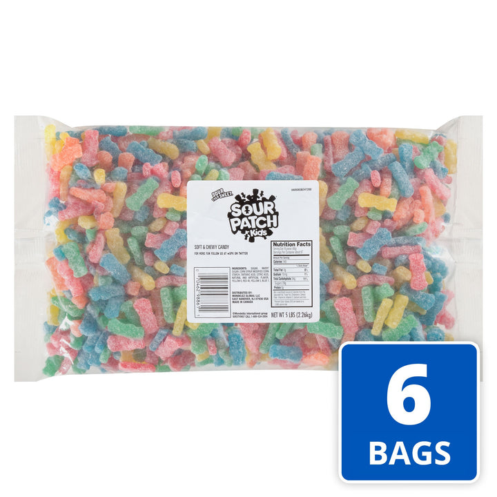 Sour Patch Kids Soft Candy Bulk-5 lb.-6/Case