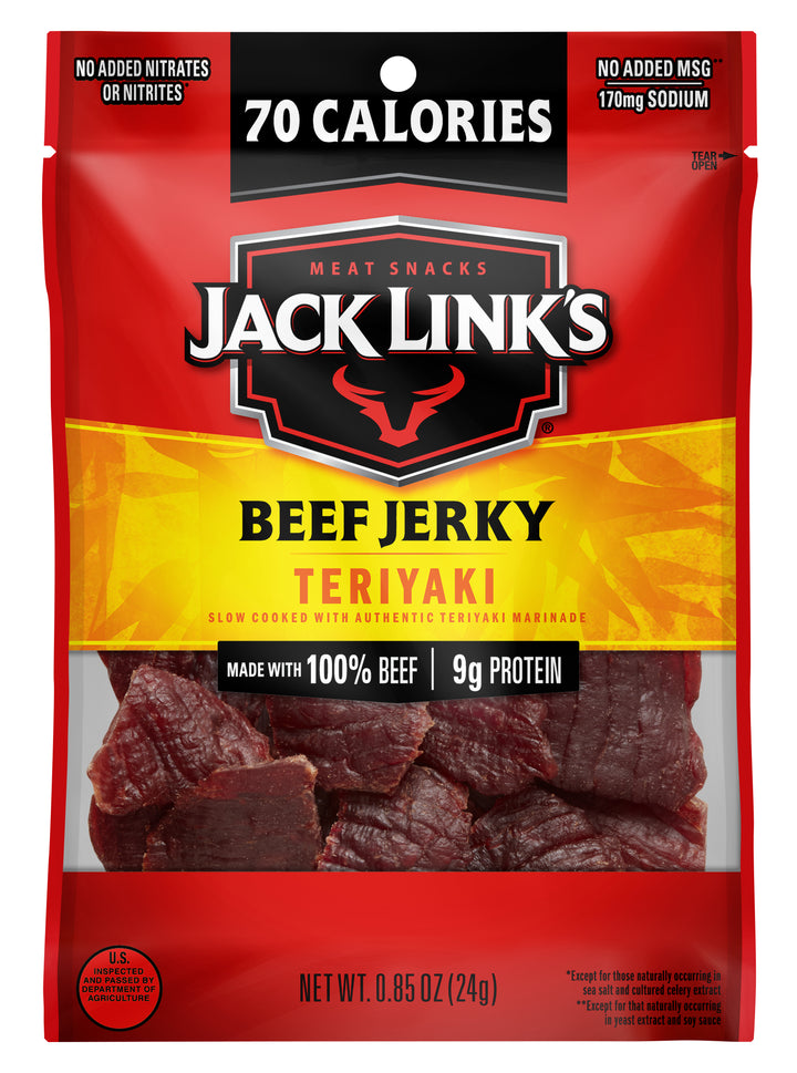 Jack Link's Beef Jerky Teriyaki-0.85 oz.-48/Case