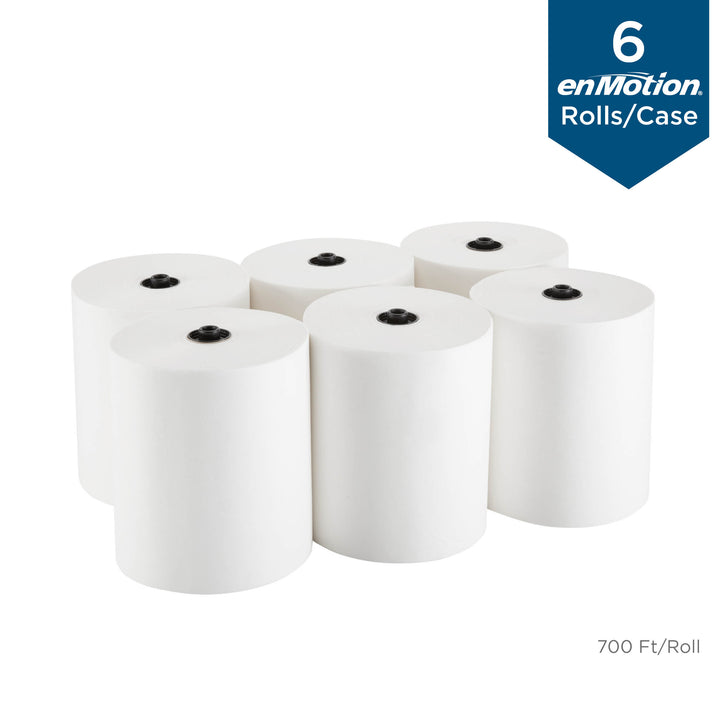 Enmotion Towel Roll 8 Inch White-1 Count-6/Case