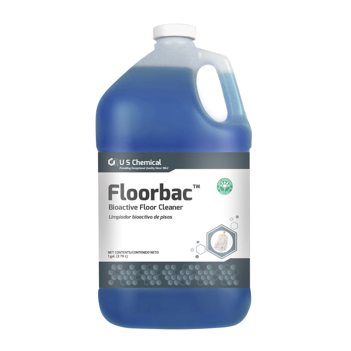U.S.Chemical Floorbac Enzyme Floor Cleaner-1 Gallon-2/Case