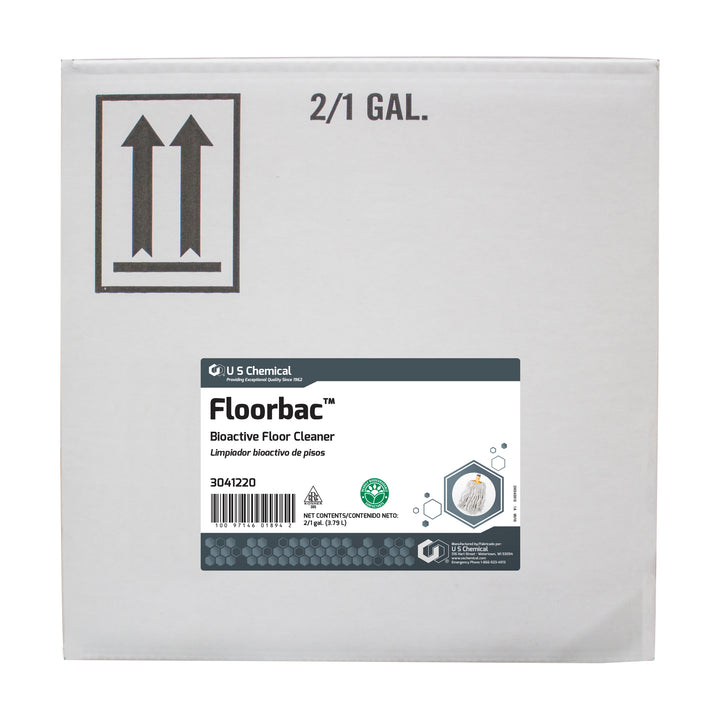 U.S.Chemical Floorbac Enzyme Floor Cleaner-1 Gallon-2/Case