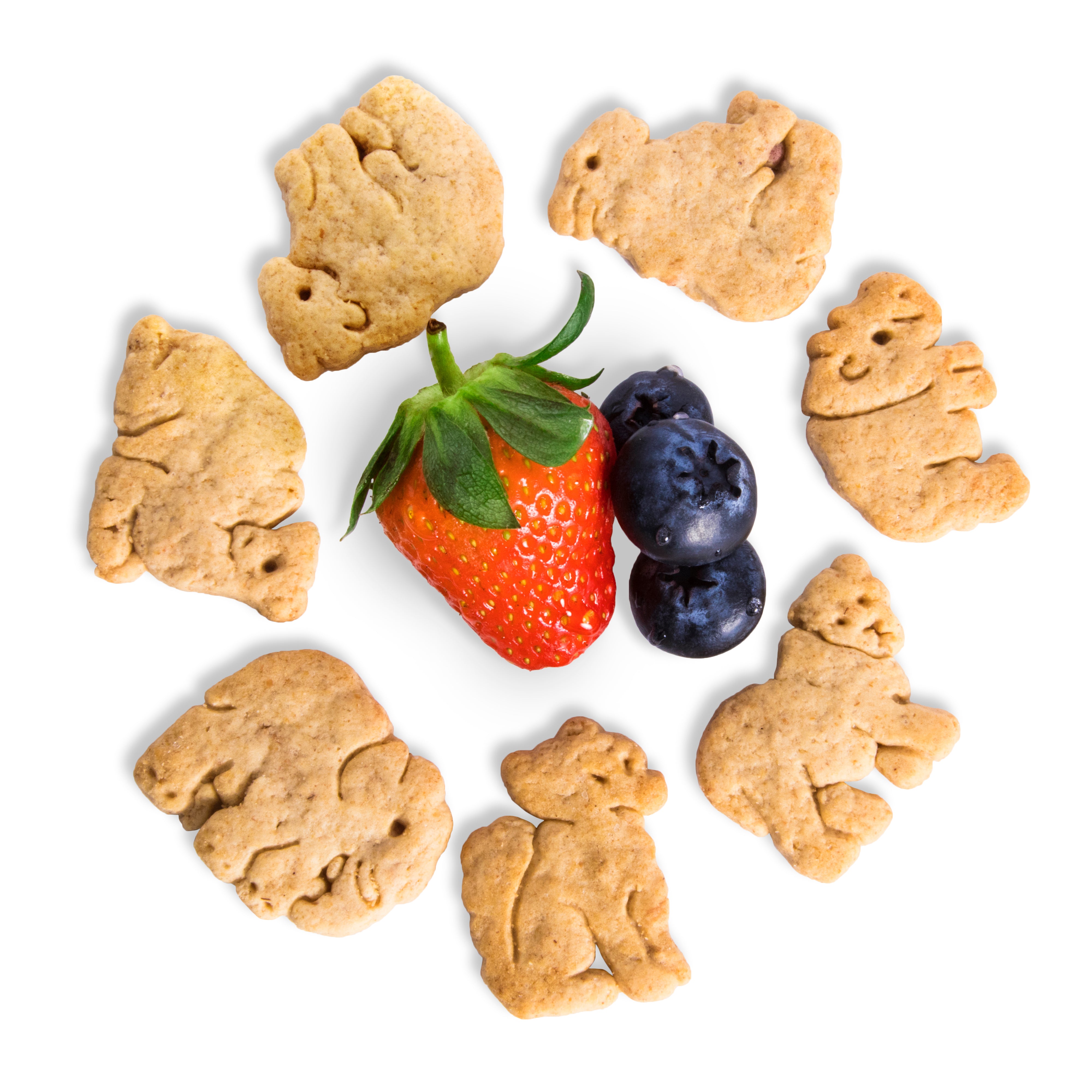 Appleways Mixed Berry Animal Crackers-1 Count-108/Case MPN