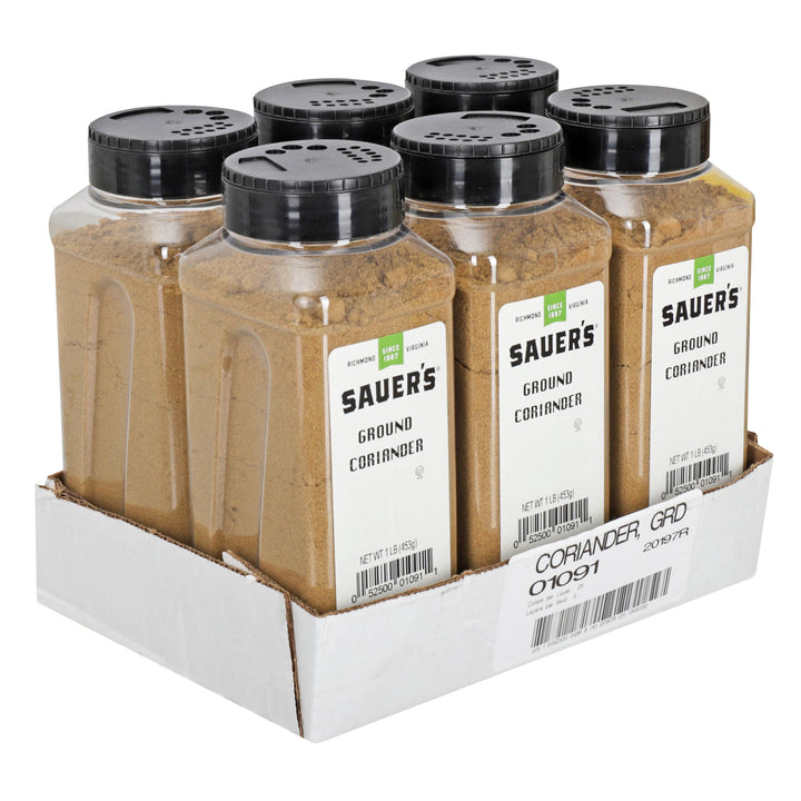 Sauer Ground Spice Coriander-1 lb.-6/Case