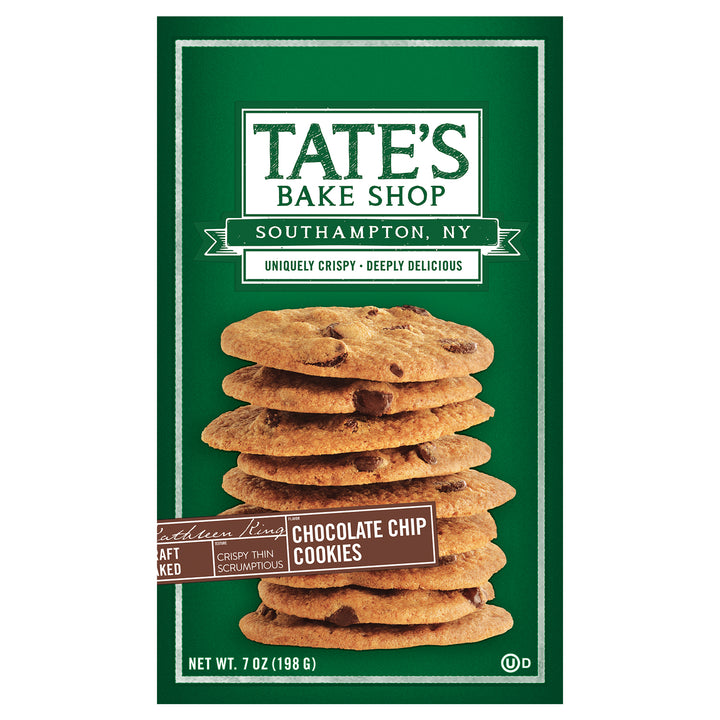 Tate's Bake Shop Chocolate Chip Cookies 7 oz.-7 oz.-12/Case