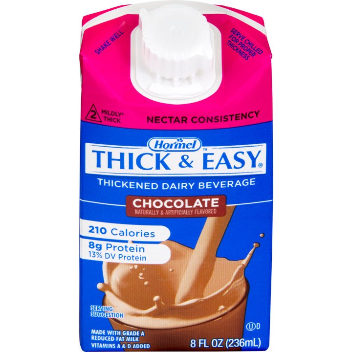 Thick & Easy Chocolate Dairy Beverage-27 Count-1/Case