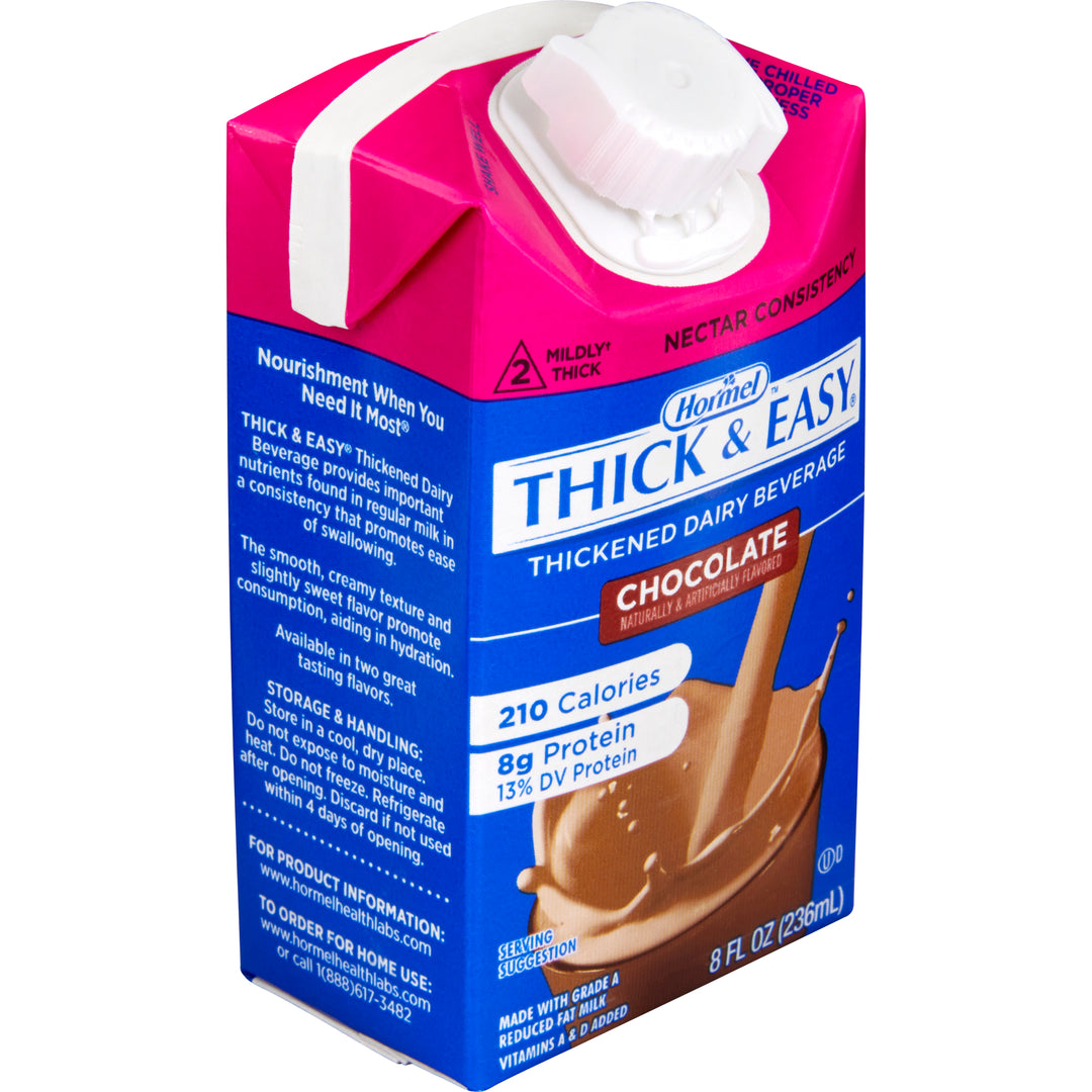 Thick & Easy Chocolate Dairy Beverage-27 Count-1/Case