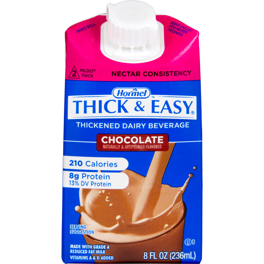 Thick & Easy Chocolate Dairy Beverage-27 Count-1/Case