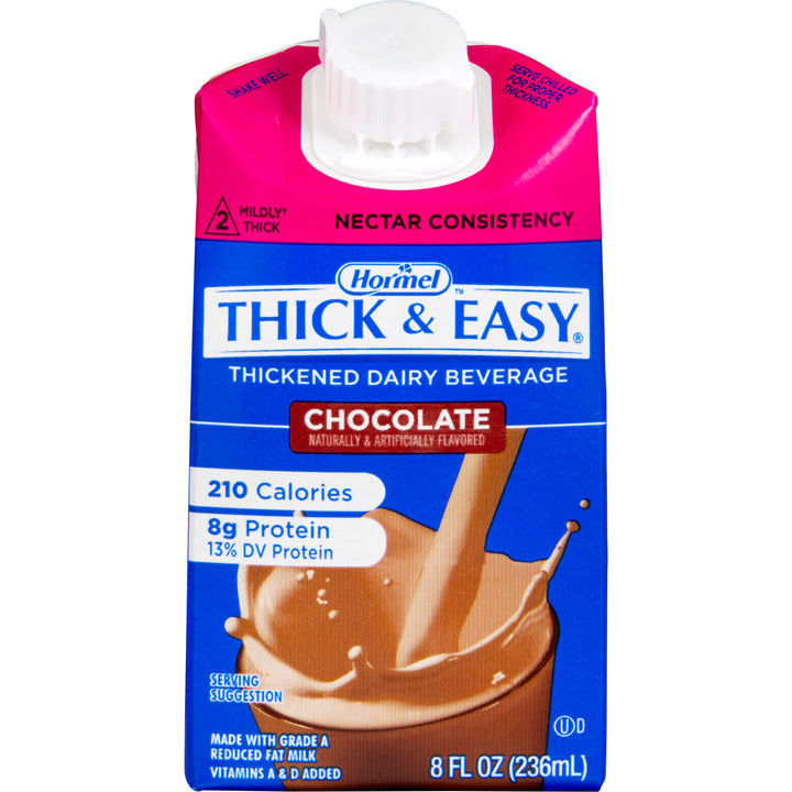 Thick & Easy Chocolate Dairy Beverage-27 Count-1/Case