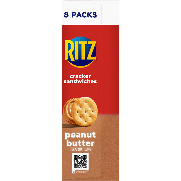 Ritz Nabisco Peanut Butter Cracker Sandwiches-1.38 oz.-8/Box-14/Case