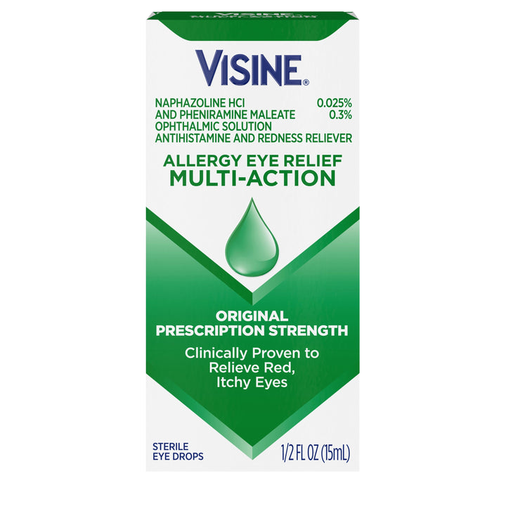 Visine Red Eye Comfort And Allergy Eye Drops + 2 Free Pc Counter Unit 1/14 Cnt.