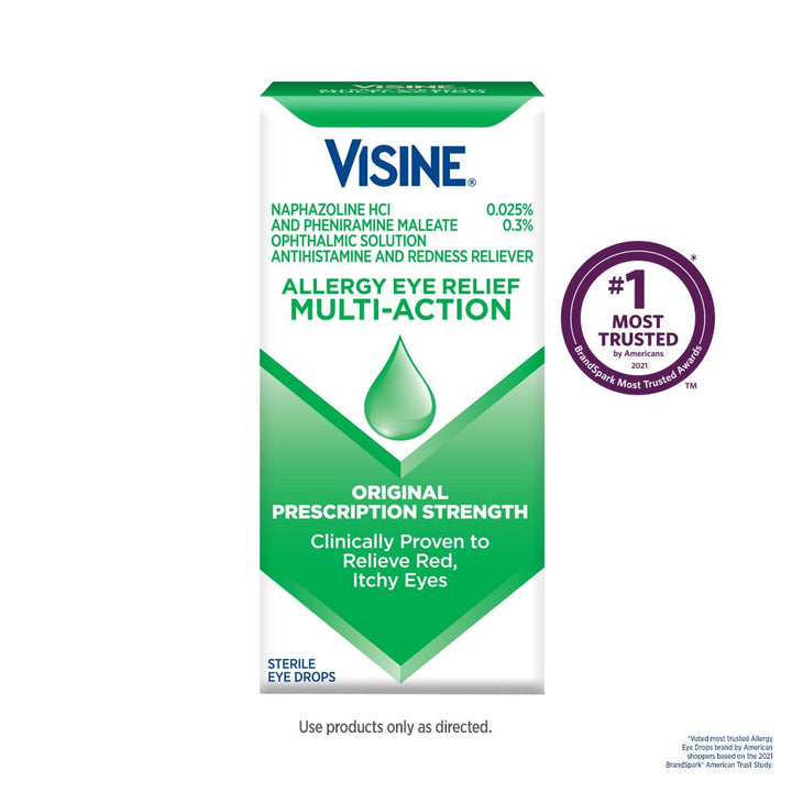Visine Red Eye Comfort And Allergy Eye Drops + 2 Free Pc Counter Unit 1/14 Cnt.