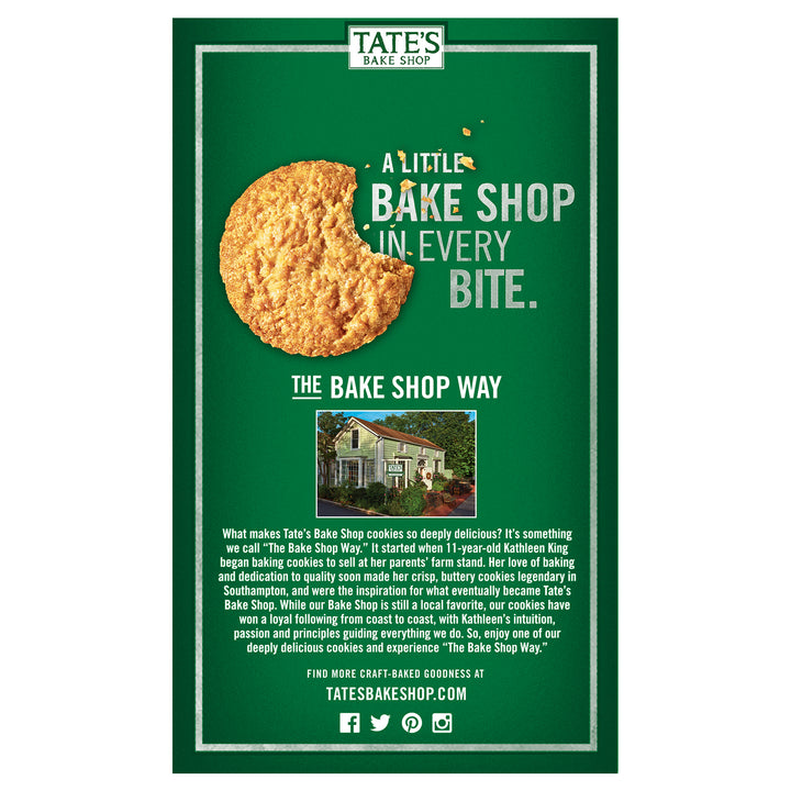 Tate's Bake Shop Coconut Crisp Cookies-7 oz.-12/Case