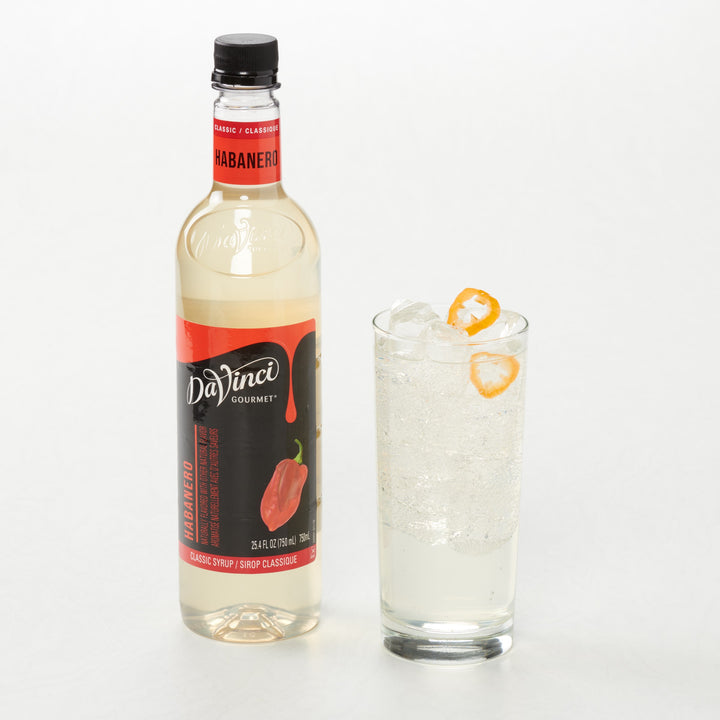 Davinci Gourmet Syrup Habanero Flavored-750 Milliliter-4/Case